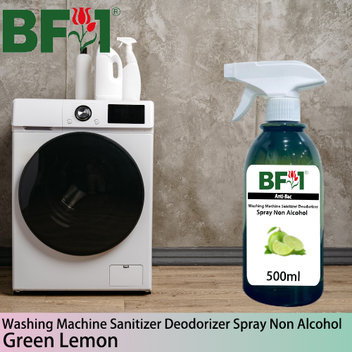 (ABWMSD) Lemon - Green Lemon Anti-Bac Washing Machine Sanitizer Deodorizer Spray - Non Alcohol - 500ml
