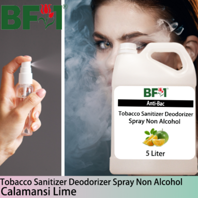 (ABTSD1) lime - Calamansi Lime Anti-Bac Tobacco Sanitizer Deodorizer Spray - Non Alcohol - 5L
