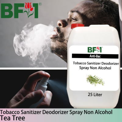 (ABTSD1) Tea Tree Anti-Bac Tobacco Sanitizer Deodorizer Spray - Non Alcohol - 25L