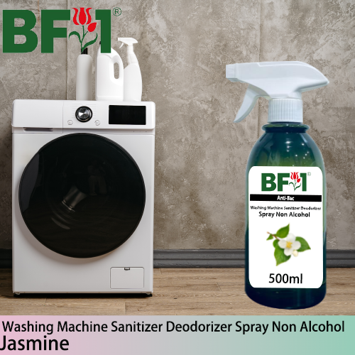 (ABWMSD) Jasmine Anti-Bac Washing Machine Sanitizer Deodorizer Spray - Non Alcohol - 500ml