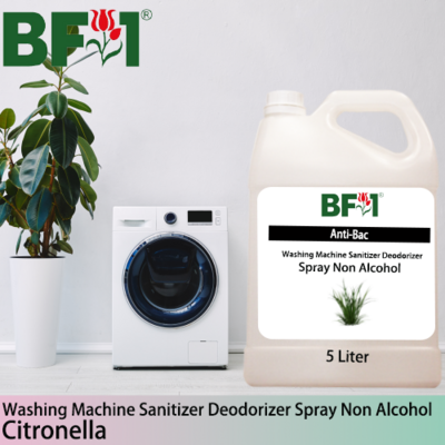 (ABWMSD) Citronella Anti-Bac Washing Machine Sanitizer Deodorizer Spray - Non Alcohol - 5L