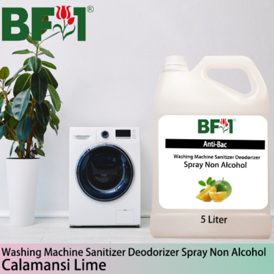 (ABWMSD) lime - Calamansi Lime Anti-Bac Washing Machine Sanitizer Deodorizer Spray - Non Alcohol - 5L