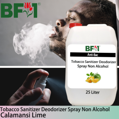 (ABTSD1) lime - Calamansi Lime Anti-Bac Tobacco Sanitizer Deodorizer Spray - Non Alcohol - 25L