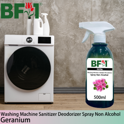 (ABWMSD) Geranium Anti-Bac Washing Machine Sanitizer Deodorizer Spray - Non Alcohol - 500ml