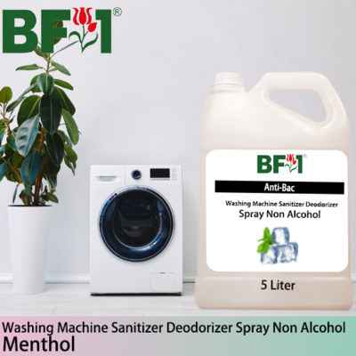 (ABWMSD) Menthol Anti-Bac Washing Machine Sanitizer Deodorizer Spray - Non Alcohol - 5L