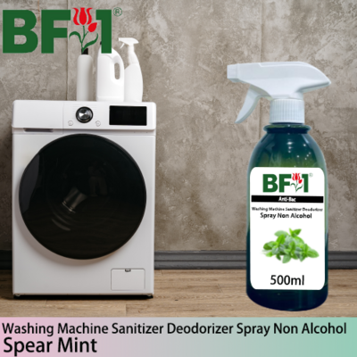 (ABWMSD) mint - Spear Mint Anti-Bac Washing Machine Sanitizer Deodorizer Spray - Non Alcohol - 500ml