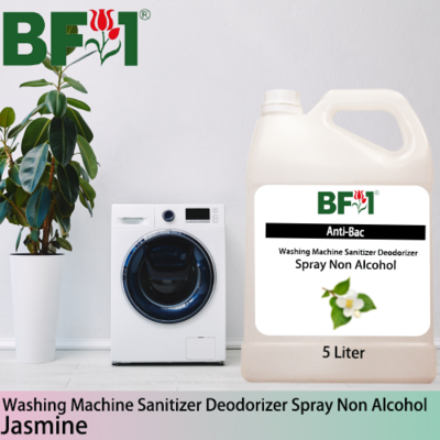 (ABWMSD) Jasmine Anti-Bac Washing Machine Sanitizer Deodorizer Spray - Non Alcohol - 5L