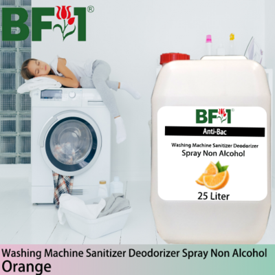 (ABWMSD) Orange Anti-Bac Washing Machine Sanitizer Deodorizer Spray - Non Alcohol - 25L