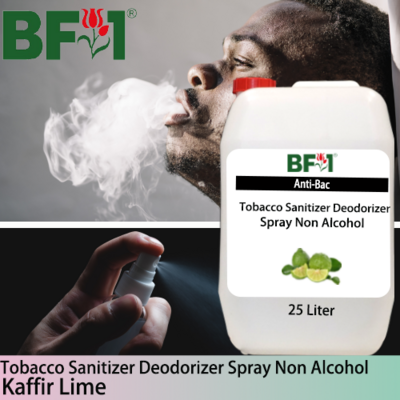 (ABTSD1) lime - Kaffir Lime Anti-Bac Tobacco Sanitizer Deodorizer Spray - Non Alcohol - 25L