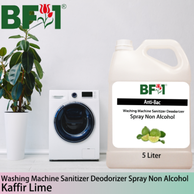 (ABWMSD) lime - Kaffir Lime Anti-Bac Washing Machine Sanitizer Deodorizer Spray - Non Alcohol - 5L