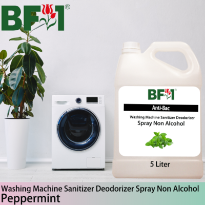 (ABWMSD) mint - Peppermint Anti-Bac Washing Machine Sanitizer Deodorizer Spray - Non Alcohol - 5L