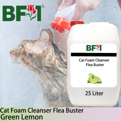 Cat Foam Cleanser Flea Buster (CFC-Cat) - Lemon - Green Lemon - 25L ⭐⭐⭐⭐⭐