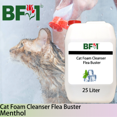 Cat Foam Cleanser Flea Buster (CFC-Cat) - Menthol - 25L ⭐⭐⭐⭐⭐