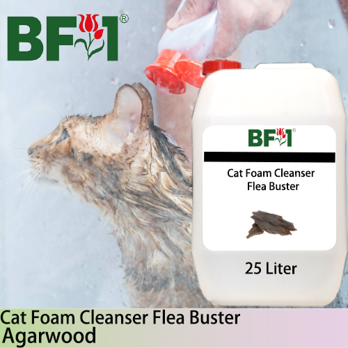 Cat Foam Cleanser Flea Buster (CFC-Cat) - Agarwood - 25L ⭐⭐⭐⭐⭐