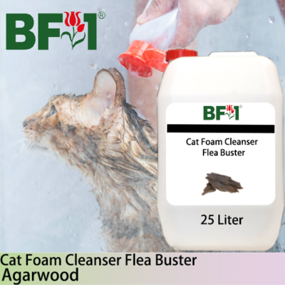Cat Foam Cleanser Flea Buster (CFC-Cat) - Agarwood - 25L ⭐⭐⭐⭐⭐