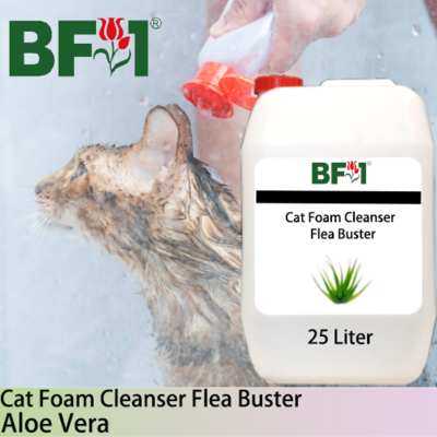 Cat Foam Cleanser Flea Buster (CFC-Cat) - Aloe Vera - 25L ⭐⭐⭐⭐⭐