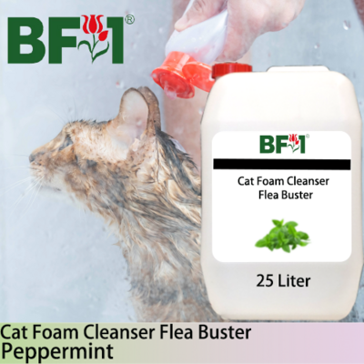 Cat Foam Cleanser Flea Buster (CFC-Cat) - mint - Peppermint - 25L ⭐⭐⭐⭐⭐