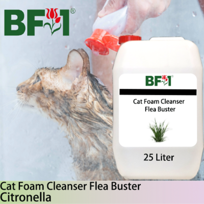 Cat Foam Cleanser Flea Buster (CFC-Cat) - Citronella - 25L ⭐⭐⭐⭐⭐