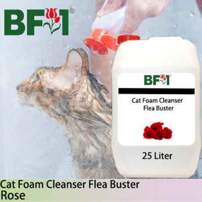 Cat Foam Cleanser Flea Buster (CFC-Cat) - Rose - 25L ⭐⭐⭐⭐⭐