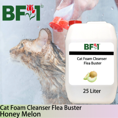 Cat Foam Cleanser Flea Buster (CFC-Cat) - Honey Melon - 25L ⭐⭐⭐⭐⭐