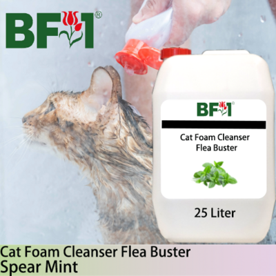Cat Foam Cleanser Flea Buster (CFC-Cat) - mint - Spear Mint - 25L ⭐⭐⭐⭐⭐