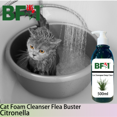 Cat Shampoo Deep Clean (CSDC-Cat) - Citronella - 500ml ⭐⭐⭐⭐⭐