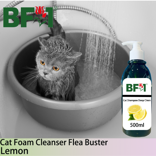 Cat Shampoo Deep Clean (CSDC-Cat) - Lemon - 500ml ⭐⭐⭐⭐⭐