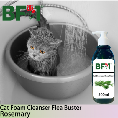 Cat Shampoo Deep Clean (CSDC-Cat) - Rosemary - 500ml ⭐⭐⭐⭐⭐