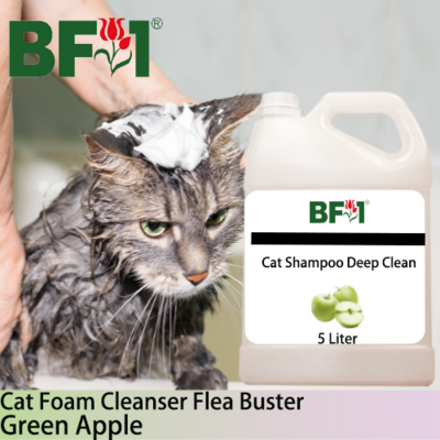 Cat Shampoo Deep Clean (CSDC-Cat) - Apple - Green Apple - 5L ⭐⭐⭐⭐⭐