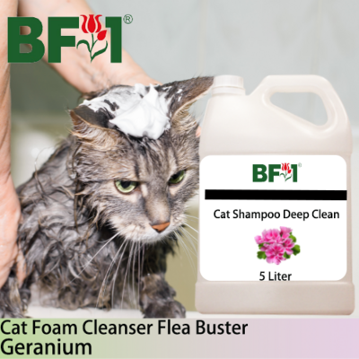 Cat Shampoo Deep Clean (CSDC-Cat) - Geranium - 5L ⭐⭐⭐⭐⭐
