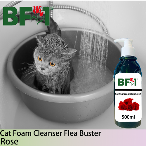Cat Shampoo Deep Clean (CSDC-Cat) - Rose - 500ml ⭐⭐⭐⭐⭐