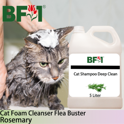 Cat Shampoo Deep Clean (CSDC-Cat) - Rosemary - 5L ⭐⭐⭐⭐⭐