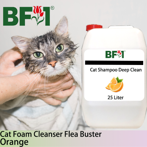 Cat Shampoo Deep Clean (CSDC-Cat) - Orange - 25L ⭐⭐⭐⭐⭐