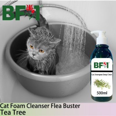 Cat Shampoo Deep Clean (CSDC-Cat) - Tea Tree - 500ml ⭐⭐⭐⭐⭐