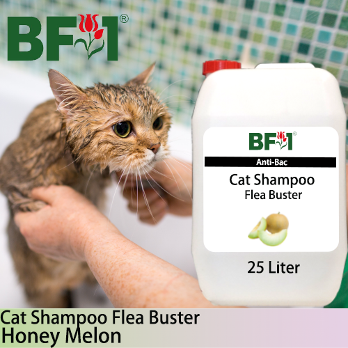 Cat Shampoo Flea Buster (CSO-Cat) - Honey Melon - 25L ⭐⭐⭐⭐⭐