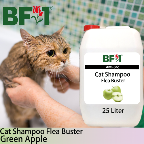 Cat Shampoo Flea Buster (CSO-Cat) - Apple - Green Apple - 25L ⭐⭐⭐⭐⭐