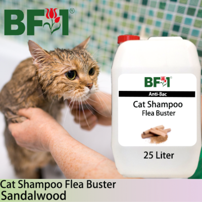 Cat Shampoo Flea Buster (CSO-Cat) - Sandalwood - 25L ⭐⭐⭐⭐⭐