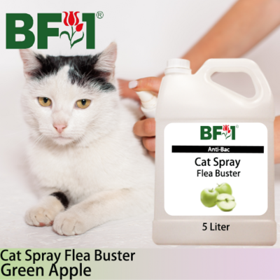 Cat Spray Flea Buster (CSY-Cat) - Apple - Green Apple - 5L ⭐⭐⭐⭐⭐