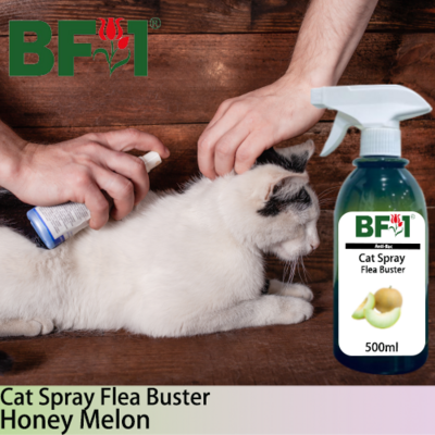 Cat Spray Flea Buster (CSY-Cat) - Honey Melon - 500ml ⭐⭐⭐⭐⭐