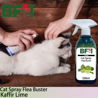 Cat Spray Flea Buster (CSY-Cat) - lime - Kaffir Lime - 500ml ⭐⭐⭐⭐⭐