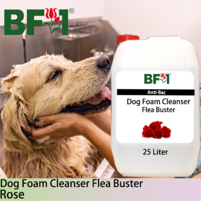 Dog Foam Cleanser Flea Buster (DFC-Dog) - Rose - 25L ⭐⭐⭐⭐⭐