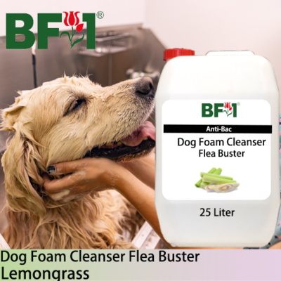Dog Foam Cleanser Flea Buster (DFC-Dog) - Lemongrass - 25L ⭐⭐⭐⭐⭐