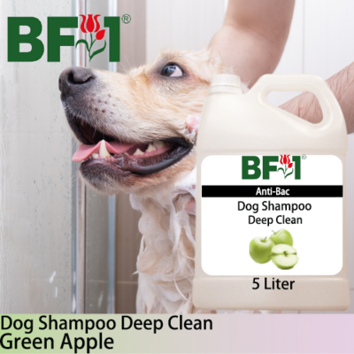 Dog Shampoo Deep Clean (DSDC-Dog) - Apple - Green Apple - 5L ⭐⭐⭐⭐⭐