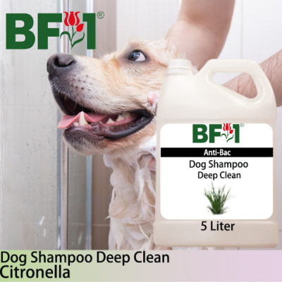 Dog Shampoo Deep Clean (DSDC-Dog) - Citronella - 5L ⭐⭐⭐⭐⭐