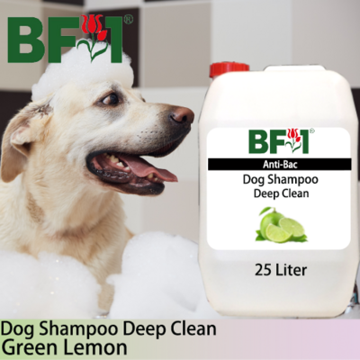 Dog Shampoo Deep Clean (DSDC-Dog) - Lemon - Green Lemon - 25L ⭐⭐⭐⭐⭐