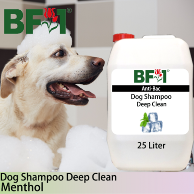 Dog Shampoo Deep Clean (DSDC-Dog) - Menthol - 25L ⭐⭐⭐⭐⭐