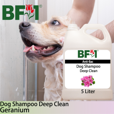 Dog Shampoo Deep Clean (DSDC-Dog) - Geranium - 5L ⭐⭐⭐⭐⭐