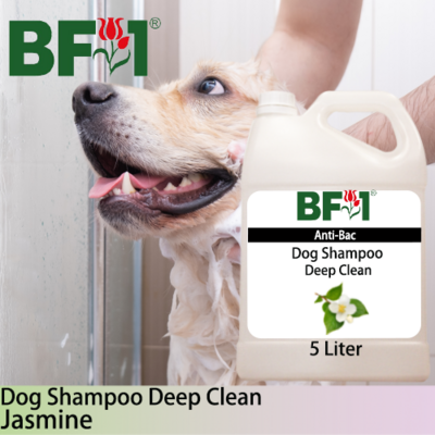 Dog Shampoo Deep Clean (DSDC-Dog) - Jasmine - 5L ⭐⭐⭐⭐⭐
