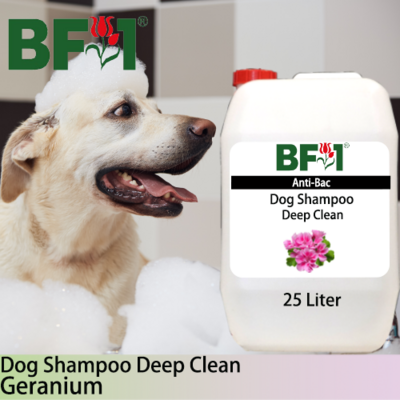 Dog Shampoo Deep Clean (DSDC-Dog) - Geranium - 25L ⭐⭐⭐⭐⭐
