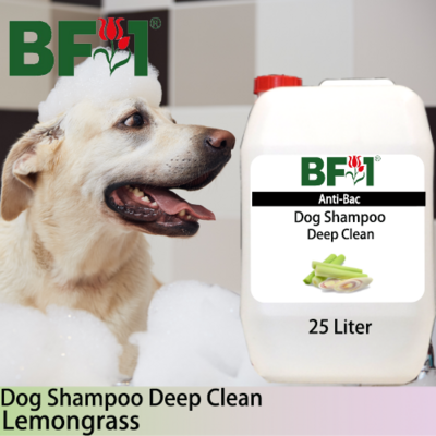 Dog Shampoo Deep Clean (DSDC-Dog) - Lemongrass - 25L ⭐⭐⭐⭐⭐